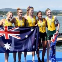 2022 World Champions - U23 Women's Coxed 4 Team